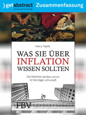 cover image of Was Sie über Inflation wissen sollten (Zusammenfassung)